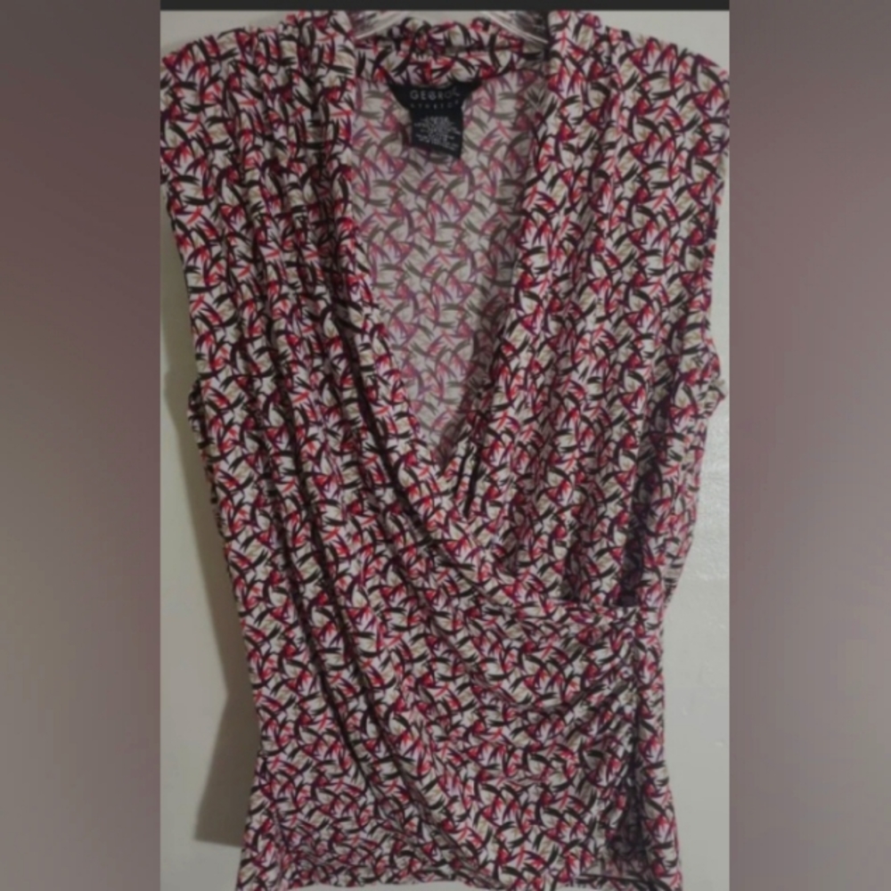 George Stretch Sleeveless Top